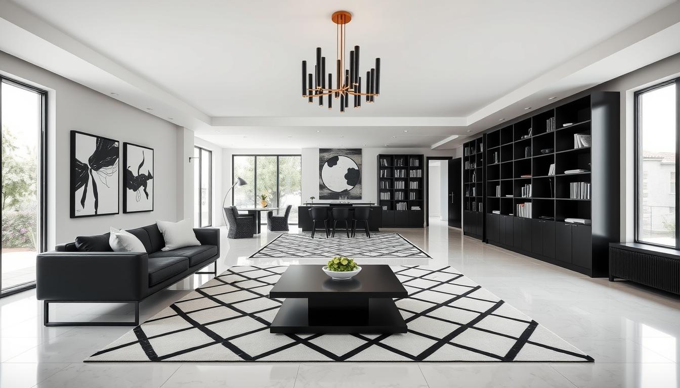 black interior design ideas